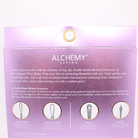 Alchemy Living 2 pc blemish extractors and 6 pc pore strips new - Picture 6 of 6